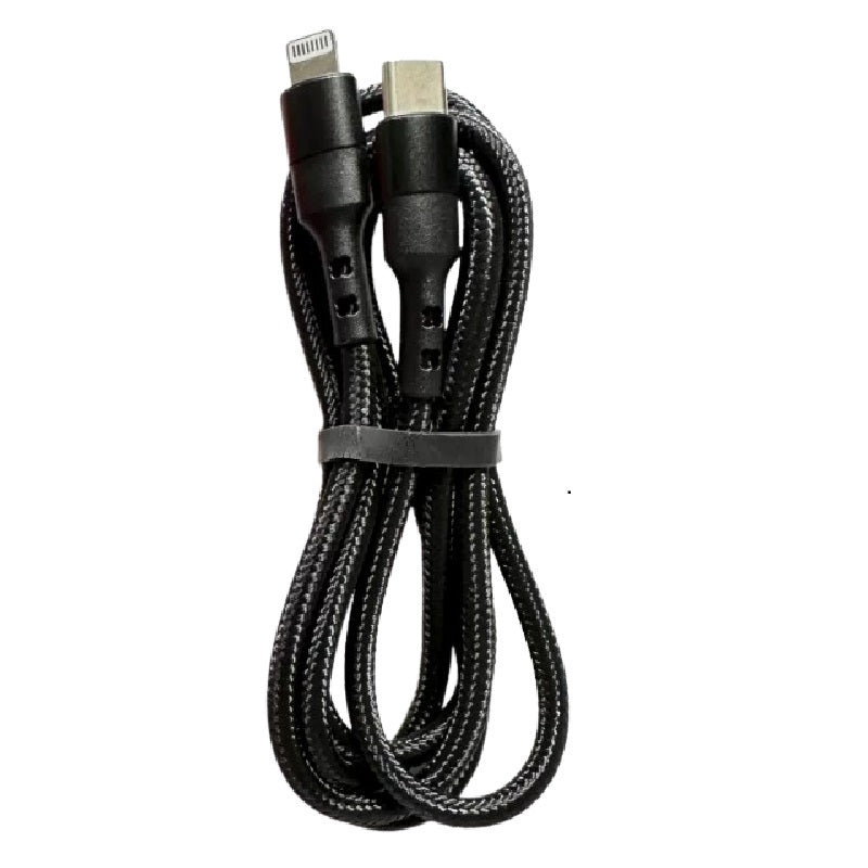 Lightning to USB-C Cable (30cm) Black