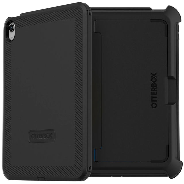 OtterBox Defender Apple iPad (10.9") (10th Gen) Case Black - (77-89953), DROP+ 2X Military Standard, Built-in Screen Protection, 7 Years Warranty