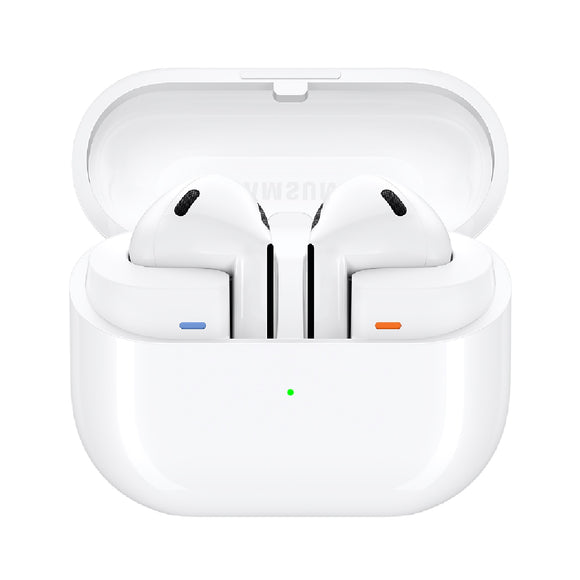 Samsung Galaxy Buds3 - White (SM-R530NZWAASA), Active Noise Cancellation, Ergonomic Design, Immersive Sound, Bluetooth v5.4, 48mAh, IP57, 1YR