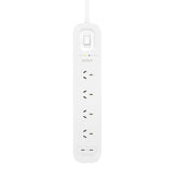 Belkin SurgePro 4-Outlet Surge Protector with Dual USB-C 30W - (SRB005AU2M), Dual USB-C Ports, 2M Power Cord, RCM Safety Certified, $40,000 CEW