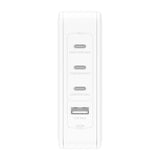 Belkin BoostCharge Pro 140W 4-Port GaN Wall Charger - White(WCH014BTWH-V3), 4 x USB-C, 2xUSB-C & 2xUSB-A,2M Cable,Intelligent And Fast Charger