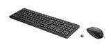 HP 235 USB Wireless Keyboard & Mouse Combo Reduced-sized & Low-Profile Quiet Keys Easy Cleaning Plug & Play for Notebook Desktop PC MAC