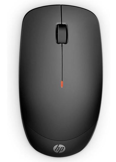 HP 235 Slim USB Wireless Optical Mouse - 2.4GHz 1600DPI 3 Buttons Red Optical Tracking Comfortable Sleek Durable USB Dongle 18 mths battery life