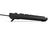 HP 125 Wired Keyboard - Compatible with Windows 10, Desktop PC, Laptop, Notebook USB Plug and Play Connectivity, Easy Cleaning 1YR WTY