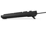 HP 125 Wired Keyboard - Compatible with Windows 10, Desktop PC, Laptop, Notebook USB Plug and Play Connectivity, Easy Cleaning 1YR WTY