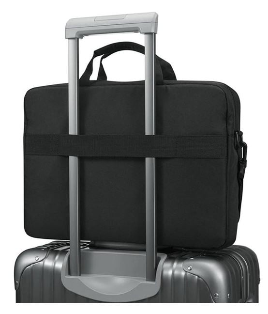 LENOVO Essentials 13.3" 14" 15.6" 16" Toploader Bag Notebook Case - Classic Black Nylon Exterior, Dedicated Padded PC Pocket