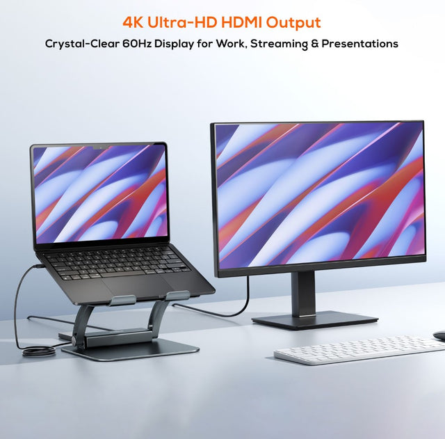 mbeat®  Stage P6 Laptop Stand with USB-C Dock