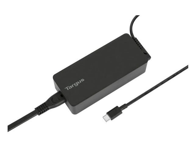 Targus 100W USB-C Charger - Compatible with USB-C Laptops, Tablets, Phones, Built-in Power Adapter, Up to 100W Power Delivery,1.8M Cable, 2YR WTY