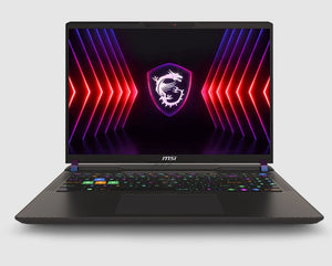 MSI Vector Series Gaming Notebook 16" QHD Intel® Core™ i9-14900HX Processor DDR5 16GB*2 2TB SSD Windows11 Home Advanced Nvidia RTX 4080, GDDR6 12GB