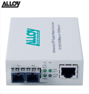 Alloy GCR2000SC.10 Gigabit Standalone, Rackmount Media Converter, Ethernet, Dual Purpose, Standalone or Installed