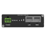 Teltonika RUT206 Industrial 4G Router, Cat 4, RS232 & RS485 for serial communication, 2-PIN POWER INPUT, Active and Passive PoE inputs