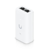 Ubiquiti PoE 802.11AF Adapter, Up to 15W of PoE Output, RJ45 Data Input, AC Cable With Earth Ground, Compitable injector for NHU-U6+, 2Yr Warr