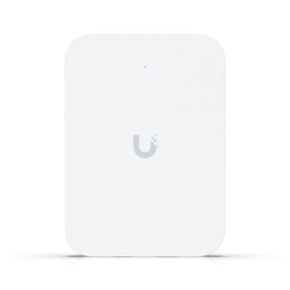 Ubiquiti U7 In-Wall, Wall-mounted WiFi‎ 7 AP,4 Spatial Streams,Integrated 2.5 GbE PoE Switch, For Hospitality,115 m² Coverage, PoE/PoE+ Power,2Yr Warr