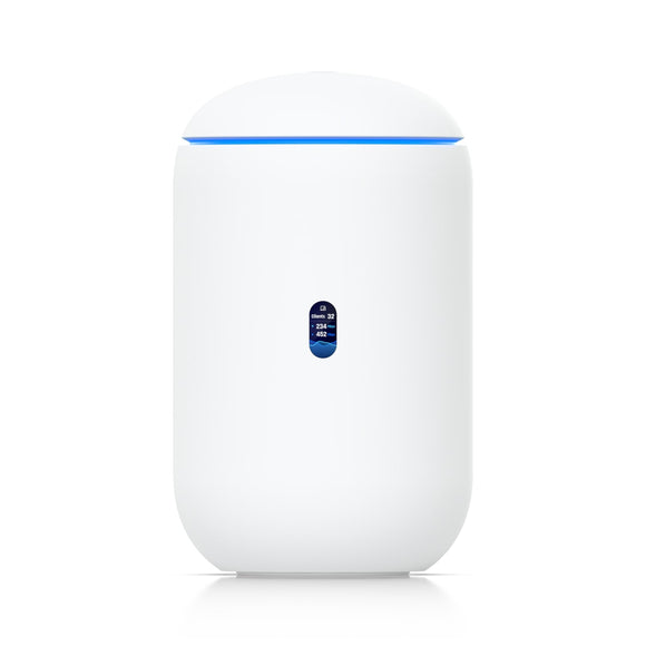 Ubiquiti Dream Router 7, UDR7, 10G Cloud Gateway, Integrated WiFi 7, PoE Switch, MicroSD Storage,Full UniFi Application Support, 2Yr Warr
