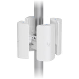 Ubiquiti Wave AP Micro Mount， Corrosion-resistant Pole Mount, Supports Up to Four Wave AP Micros, Full 360° Broadcasting, 2Yr Warr