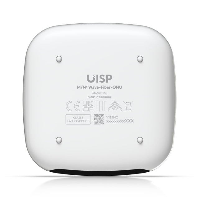 Ubiquiti WaveFiber ONU, A GPON Optical Network Unit With A 2.5 GbE Port, Delivers 1.2 Gbps Uplink / 2.5 Gbps Downlink Speeds At Distances Up To 20