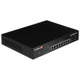 Edimax GS-5208PLG V2 10-Port Gigabit Long Range PoE+ Web Smart Switch with 2 SFP Ports, Rackmountable