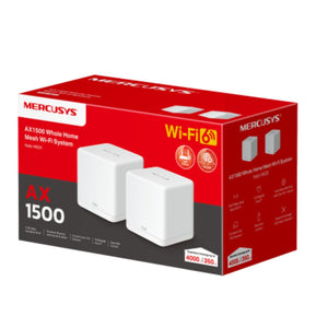 Mercusys Halo H60X(2-pack) AX1500 Whole Home Mesh Wi-Fi 6 System