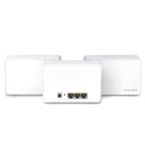 Mercusys Halo H80X(2-pack) AX3000 Whole Home Mesh Wi-Fi 6 System, 3000 Mbps Dual Band Wi-Fi, Up to 460 Square Meters, 574/2402 Mbps, MU-MIMO (WIFI6)