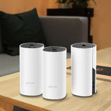TP-Link Deco M4 (3-pack) AC1200 Whole Home Mesh Wi-Fi System.  ~370sqm Coverage, Up to 100 Devices, Parental Control