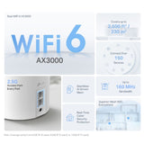 TP-Link Deco X50 Pro(3-pack) AX3000 Whole Home Mesh WiFi 6 System