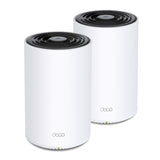 TP-Link Deco X68(2-pack) AX3600 Whole Home Mesh Wi-Fi 6 System (WIFI6), Up to 510m Coverage, WPA3, Tri-Band, OFDMA, MU-MIMO