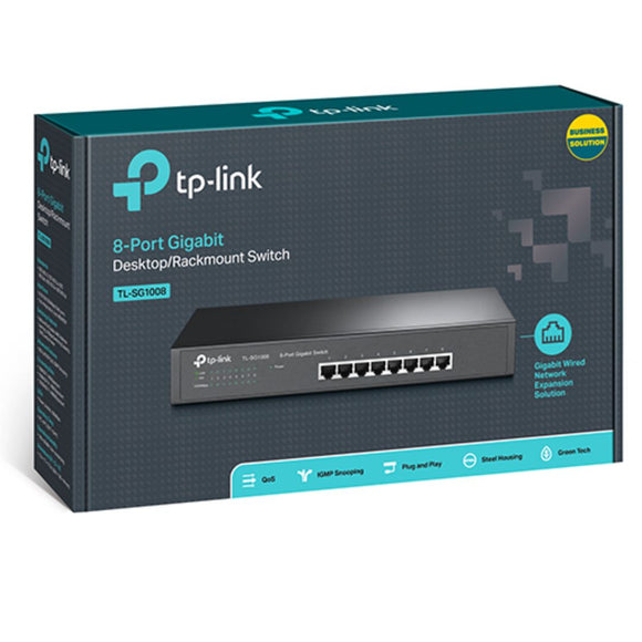 TP-Link TL-SG1008 8-Port Gigabit Unmanaged Switch 13