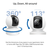 TP-Link Tapo C212, Pan/Tilt Home Security Wi-Fi Camera