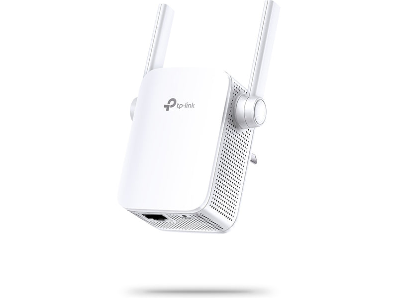 TP-Link TL-WA855RE N300 300Mbps Wi-Fi Range Extender Repeater Access Point 1Gpbs LAN 802.11bgn 2xExternal Antennas Mini Size MIMO Tech Tether App