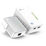 TP-Link TL-WPA4220 KIT 300Mbps AV600 Wi-Fi Powerline Extender Starter Kit 600Mbps HomePlug AV 300Mbps Wireless 2x100Mbps LAN 2.4GHz 802.11bgn 300m ran