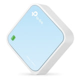 TP-Link TL-WR802N N300 Wireless N Nano Router 2.4GHz 300Mbps 1x100Mbps LAN/WAN 1xMicro USB 802.11bgn Built-in Antenna Pocket Size Travel Router