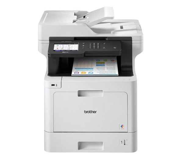 Brother MFC-L8900CDW Print Speed up to 31ppm(Mono&Colour) 2-Sided  (Duplex) Print, 2-sided (Duplex) Scan USB & Wired & Wireless Network. 250 Sheets