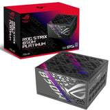 ASUS ROG-STRIX-850P-GAMING ROG STRIX 850W Platinum PSU, ROG heatsinks, Dual ball fan bearings, 0dB technology, 10YW