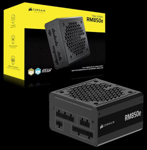 Corsair CP-9020296-AU,  RMe Series RM850e, 850W, Cybenetics Gold, Fully Modular, fan: 120mm, ATX, MTBF: 100,000 Hours, 7 Year Warranty
