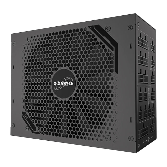 Gigabyte GP-UD1600PM PG5 AI TOP Power Supply, 1600W,  ATX12V,   80 PLUS Platinum Fan,  Type 140mm Double Ball Bearing fan  >100,000 hours, 3 years