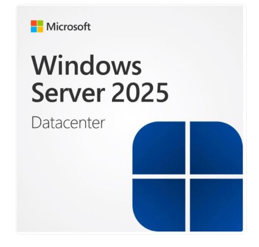 Microsoft Windows Server Datacenter 2025 64Bit English 1pk DSP OEI DVD 16 Core, COA License Product Key in pack