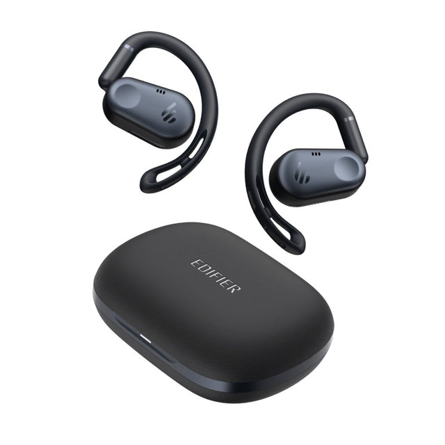 Edifier COMFO-FLEX-BLACK Open-ear True Wireless Earbuds-Black