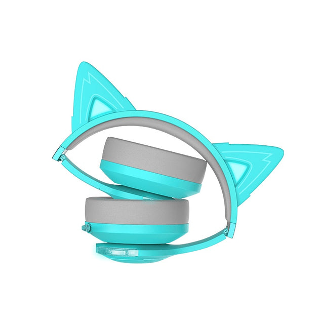Edifier G5BT Cat Turquoise Hi-Res Bluetooth Gaming Headset with Hi-Res, Low Latency 45ms (+5ms), RGB Lighting, Multi-Mode, Bluetooth v5.2/AUX