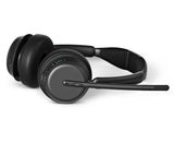 EPOS IMPACT 1061 Duo Bluetooth Headset, Includes Stand, For PC/Softphone, USB-C Connection, BTD 800a Dongle Included