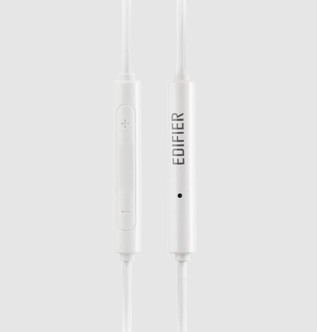 Edifier P180 Plus-White Earbuds with Remote and Mic