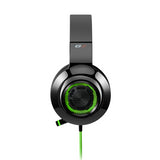 Edifier V4 (G4) 7.1 Virtual Surround Sound USB Gaming Headset Green - V7.1 Surround Sound/ Retractable Mic/LED Light Mesh/Headphones/Gaming/PC