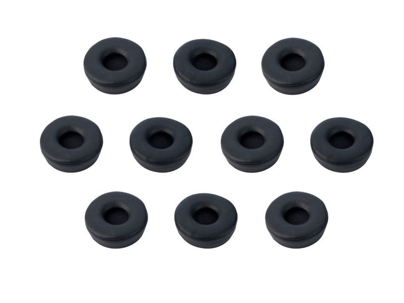 Jabra Engage Ear Cushions, Black, 10 pcs, for Stereo/Mono Headsets (14101-61), Suitable for Engage 75 Mono & Engage 65 Mono