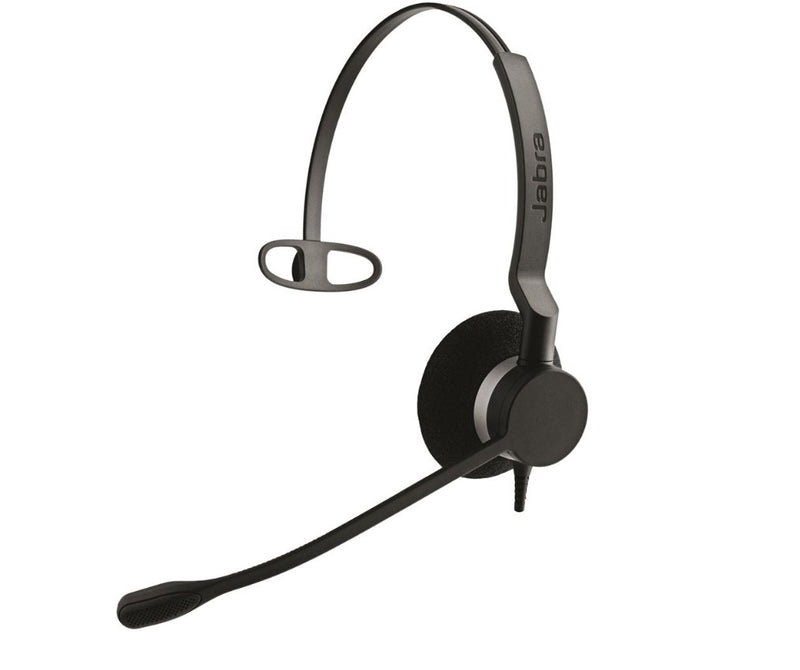 Jabra Biz 2300 Mono QD NC, All-Day Comfort, Weighs 49g, Adjustable Headband & Microphone, Noise-Cancelling Microphone, HD Voice, Control Unit