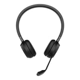 Jabra Evolve 65 TE Link390a UC Stereo Stand Bluetooth Headset, 16-hour battery life, 30-metre wireless range, Passive Noise Cancellation, Busy Light