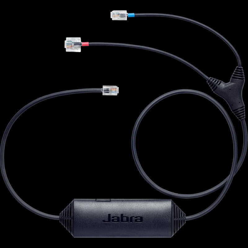 Jabra Link 14201-33 Electronic Hook Switch Control (EHS) Adapter, 1400, 9400, 9500 Series, 2ys Warranty