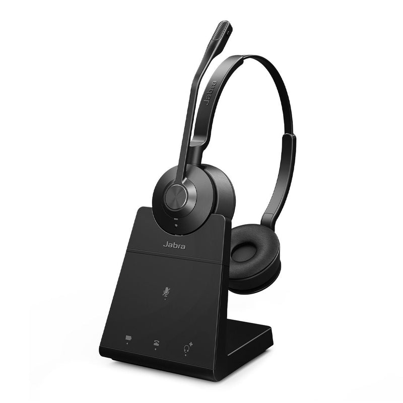 Jabra Engage 45 SE Stereo DECT Headset, Deskphone calls, Sound like a pro, Get up to 13 hours of talk-time, Up to 150m, Busy-day-proof