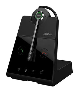 Jabra Engage 65 SE - Convertible wireless headsets Up to 150 meters DECT wireless range, Talk-time Up to 13 hours, Busylight Advanced noise cancel