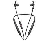 Jabra Evolve 65e MS Teams Link 370 Bluetooth Headset, Up to 30m Wireless Range, 4-microphone Noise Cancellation Technology, Up to 13 Hours