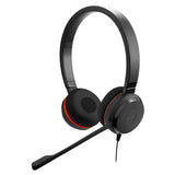 Jabra Evolve 30 II UC Stereo USB Headset, Leatherette ear cushions, Noise Cancellation, 2ys Warranty, Plug-and-Play, All-Day Comfort, Call Controls