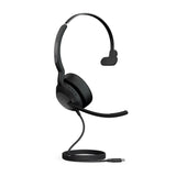 Jabra Evolve2 50, USB C, Mono, MS Teams, Active Noise Cancellation (ANC), Bluetooth Pairing, 4Microphones for Audio Quality, Busylight, Call Managemet